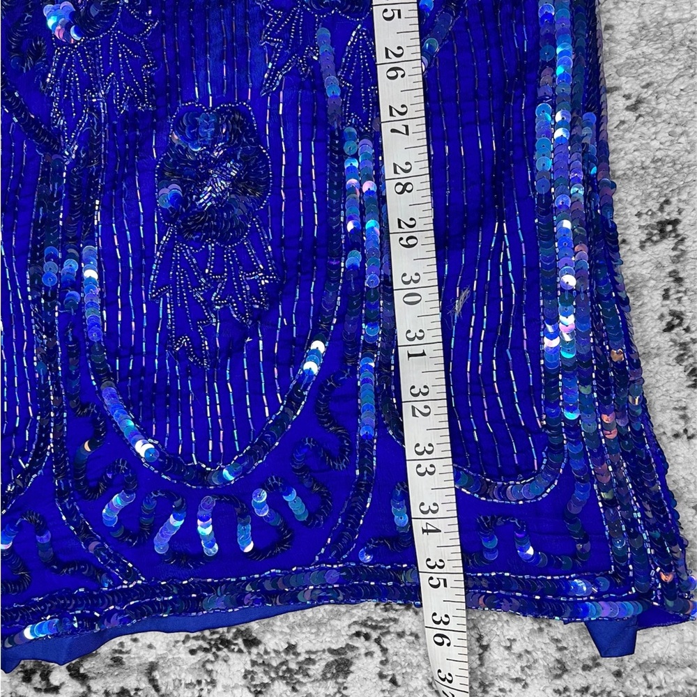 Vintage Stenay beaded dress - Picture 8 of 12